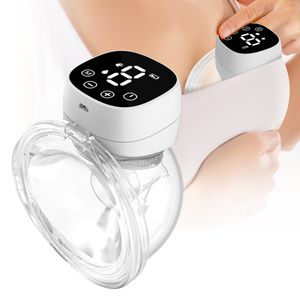 Elektrisch Milchpumpe 3 Modi 9 Saugstufen Tragbare USB Hände frei Brustschale Stillmilch Kollektor Elektrische BPA-frei