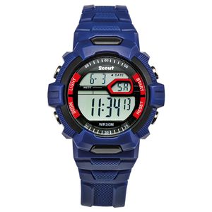 Scout 280308001 Chlapecké vzdělávací hodinky The Digi Blue