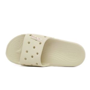 Crocs Damen-Badepantolette Classic Crocs Slide Beige, Farbe:beige/schlamm, EU Größe:36