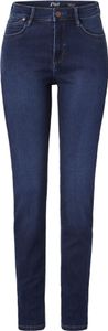 Paddock´s - Damen 5 Pocket Jeans, Pat (60272 3285 000), Farbe:dark stone soft used (4408), Größe:W38, Länge:L28