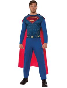 Superman-Herrenkostüm blau-rot
