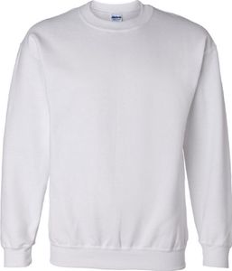 Gildan DryBlend Sweatshirt / Pullover mit Rundhalsausschnitt BC459 (L) (Weiß)