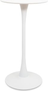 Barový stôl Milton & Oldbrook Ø 60 cm Praha biely