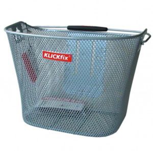 KLICKfix Lenkerkorb silber 25x35x26 cm