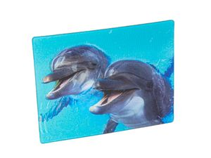 3 D Magnet Delfine, Tiere 9x7cm Kühlschrankmagnete Tier Meerestiere Wassertiere