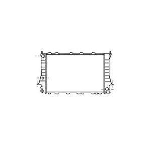 VAN WEZEL Kühler Motorkühlung 03002081 für AUDI 100 Limousine (4A2 C4)