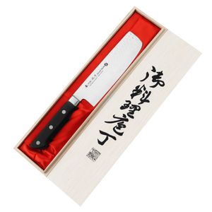 Satake Noushu 16 cm Nakiri-Messer in einer Holzkiste 807920W
