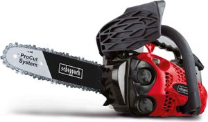 Scheppach Benzin Kettensäge CSP2540 Motorsäge klein | 25cm Schwert | 25,4 cm³ | 2-Takt Benzin-Motor | ProCut Schwert & Kette | kompakt und leicht