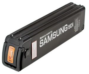 Samsung Ersatzakku mit Gehäuse für Elektrofahrrad, LI-Ionen 36V/ 10,4 Ah (374 Wh), Ladedauer ca. 4,5 h