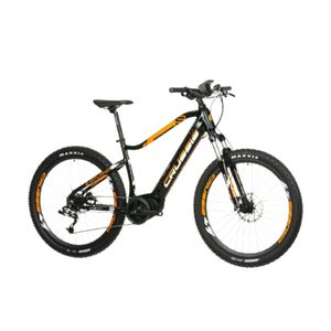 27,5 Zoll e-Bike Elektrofahrrad MTB Neue Modell e-Atland 5.8 Crussis 2023 13Ah 468Wh 80Nm Pedelec Rahmenhöhe 18"(45,7 cm) Schwarz/Orange