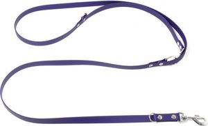 Mystique® Biothane verstellbare Leine 13mm lila 250cm