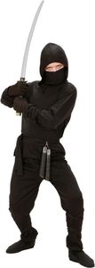 Kostüm Ninja  Preishit - Ninja Verkleidung Jungen Kämpfer M - 140 cm