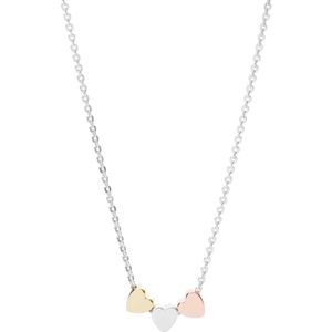 Fossil JFS00400998 Damen Kette Herzen Mothers Day Silber Tricolor 45cm Fossil JFS00400998 Damen Kette Herzen Mothers Day Silber Tricolor 45cm