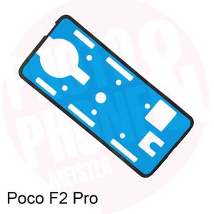 Poco F2 Pro Akkudeckel Klebefolie Kleber Backcover Rahmen Adhesive Dichtung Batterie