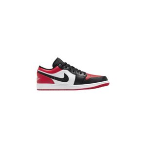Nike Air Jordan 1 Low Gym Red/White-Black Bred Toe - EU 41