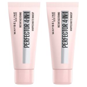 2 x Maybelline New York Perfector Matte 4in1 Make Up Primer Puder Concealer 00 Fair Light je 30ml