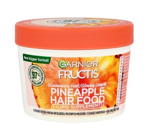 Fructis Hair Food Oslnivá maska pre dlhé a strapaté vlasy - Ananás 400 ml