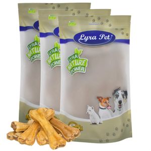 30 Stk. Lyra Pet® Kauknochen gefüllt mit Pansen ca. 15 cm