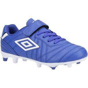 Umbro - Detské kopačky "Speciali Liga", pevné, kožené FS9096 (34 EU) (Royal Blue)