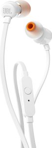 Słuchawki douszne JBL T110 złącze 3,5 mm biały