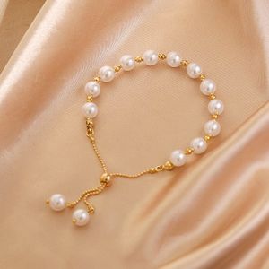 ausgefallene Perle in Nische Fee sanftes Mädchen Armband Armbänder für Frauen Perlenarmband