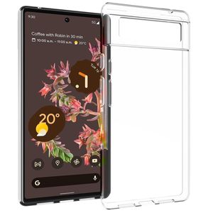 Google Pixel 6 Hülle - Silikon - Accezz Soft Case,Backcover - Transparent
