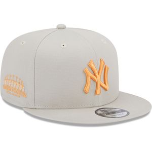 New Era - MLB New York Yankees Side Patch 9Fifty Snapback Cap : Beige S-M Farbe: Beige Größe: S-M