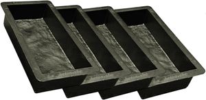 4 Schalungsformen Betonformen Gießformen für Ziegelsteine Nr.265 - sehr stabil