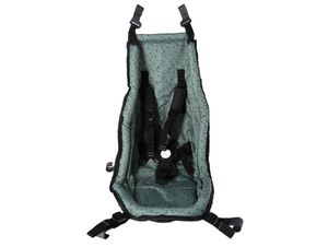 CROOZER Babysitz für alle Kid & Kid Plus ab 2014 + KAAOS Modelle, Farbe:Jungle Green / Black
