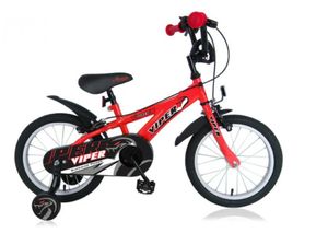 18 Zoll Fahrrad Kinder Jungen Mädchen Kinderfahrrad Rad Bike VIPER ROT