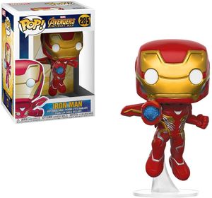 Funko 26463 Pop! Marvel: Avengers: Infinity War - Iron Man #285 + Pop Protector