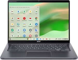 Acer Chromebook Spin 714 CP714-2WN - Flip-Design - Intel Core i5 1335U / 1.3 GHz - Evo - Chrome OS - Intel Iris Xe Grafikkarte - 8 GB RAM - 256 GB SSD - 35.6 cm (14")