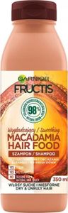 Garnier Fructis Macadamia Hair Food Regenerierendes Shampoo für geschädigtes Haar 350 ml