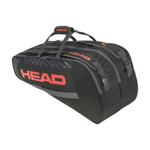 HEAD Germany GmbH Base Racquet Bag L BKOR,Black Black Orange Black Orange -