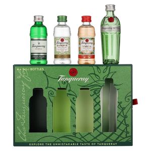 4er Tanqueray Probierset Tanqueray London Dry Gin + Rangpur + Sevilla + No. Ten | 41,3 - 47,3 % vol | 4 x 0,05 l