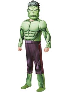 Rubie´s Kinderparty Kostüm Hulk Avengers Assemble Deluxe Kinderkostüme 100% Polyester Superhelden PTY_Karneval Jungenkostüme blackoffer2023