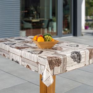 Wachstuch-Tischdecken Steinherz – rustikal rechteckig