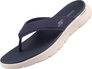 Skechers Go Walk Flex Sandal Holly Damen Zehentrenner Blau