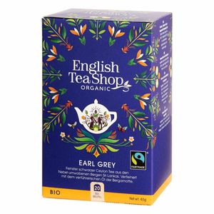 English Tea Shop - Earl Grey, BIO Fairtrade, 20 Teebeutel