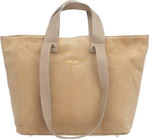Carriola Elegante Shopper-Tasche aus Italienischem Wildleder - Praktisch und Geräumig - Ideal für den Alltag - Beige - Wildleder Carriola Elegante Shopper-Tasche aus Italienischem Wildleder - Praktisch und Geräumig - Ideal für den Alltag - Beige - Wildleder