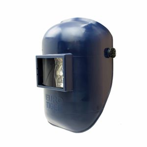 WKS Schweißer-Kopfschutzhaube Euro-Tiger - aus blauem glasfaserverstärktem, thermoplastischem und widerstandsfähigen Polyamid, extrem leicht