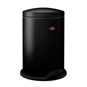 Wesco Pedal bin Base Softer 116, Koupelnový odpadkový koš, Odpadkový koš, Ocelový plech, Černá, 13 l, 116212-62