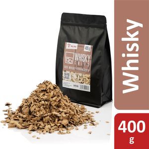 BBQ-Toro Whisky Smoker Chips | 400 g | aus 100% Whisky-Eichenfässer