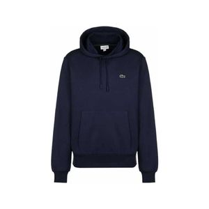 Lacoste Logo Pullover Hoodie, Blau L