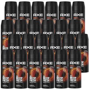 AXE Bodyspray Moschus Deo 24x 150ml Deospray Deodorant Männerdeo ohne Aluminium Herren Männer Men