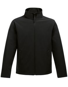 Regatta Professional Herren Softshell-Jacke Ablaze Printable Softshell Jacket TRA628 Schwarz Black/Black L