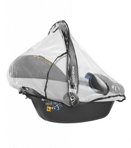 Maxi-Cosi Rain cover baby car seats, ISOFIX + Sicherheitsgurt, 0+ (0 - 13 Kg; 0 - 13 Monate), Kopfstütze