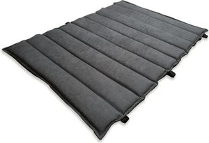 Polsterauflage Wave dunkelgrau für Waldsofa Classic/Premium/Swing, 188 x 148 x 6 cm