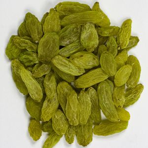 Food-United afghanische grüne Rosinen 1kg im Schatten getrocknet