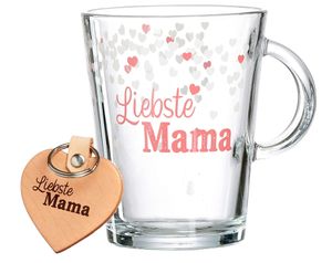 Ritzenhoff & Breker Teebecher-Set "LIEBSTE MAMA" 2-teilig aus Glas